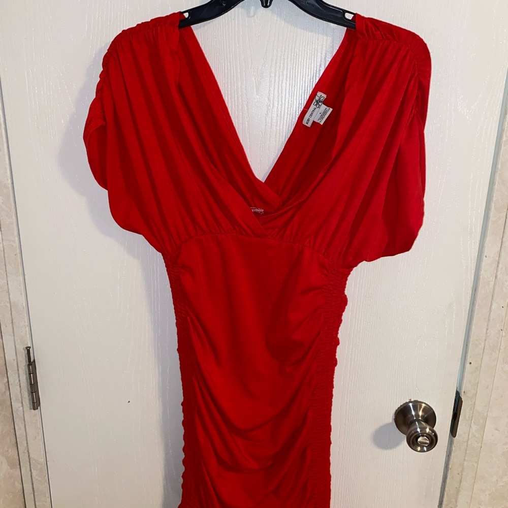 Ruched Bodycon Dress